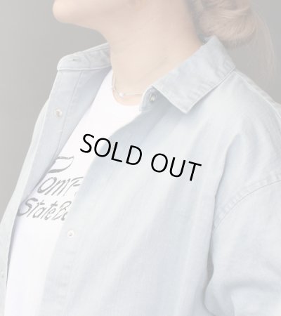 画像6: ダスティーダイデニムハーフスリーブシャツ