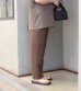 画像3: ストレッチドビーテーパードギャザーパンツ