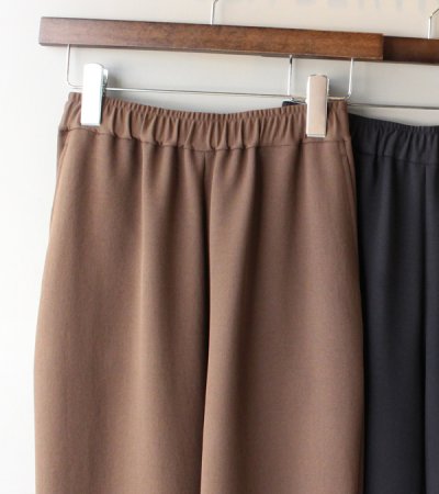 画像15: ストレッチドビーテーパードギャザーパンツ