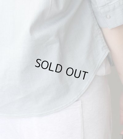 画像7: ダスティーダイデニムハーフスリーブシャツ