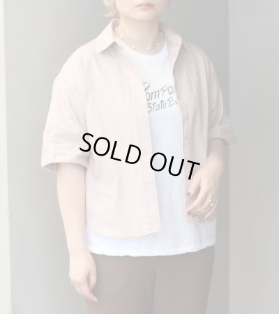 画像11: ダスティーダイデニムハーフスリーブシャツ