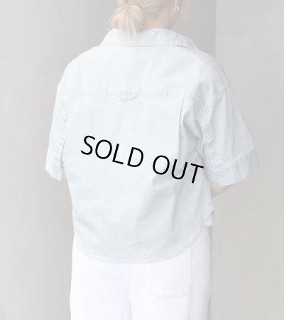 画像4: ダスティーダイデニムハーフスリーブシャツ