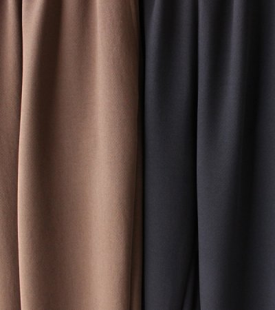 画像17: ストレッチドビーテーパードギャザーパンツ