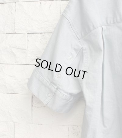 画像20: ダスティーダイデニムハーフスリーブシャツ