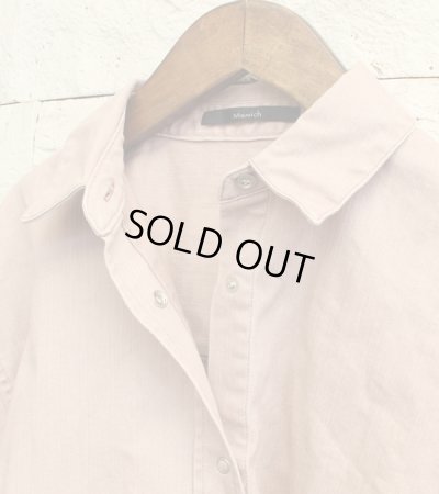 画像18: ダスティーダイデニムハーフスリーブシャツ