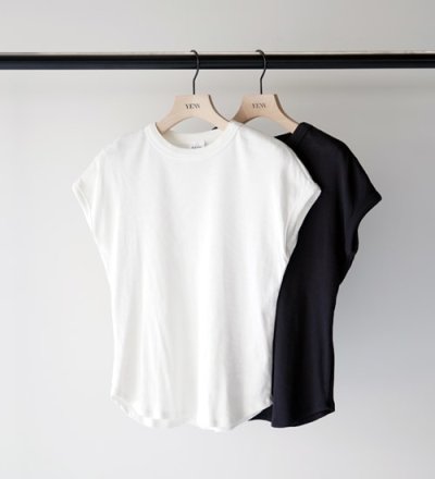 画像2: ショートスリーブリブT　SHORT SLEEVE RIB TEE
