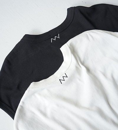 画像1: ショートスリーブリブT　SHORT SLEEVE RIB TEE