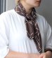 画像2: ジオメトリックプリントスカーフ　Geometric Print Scarf (2)