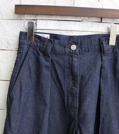 画像16:  タックワイドデニムパンツ