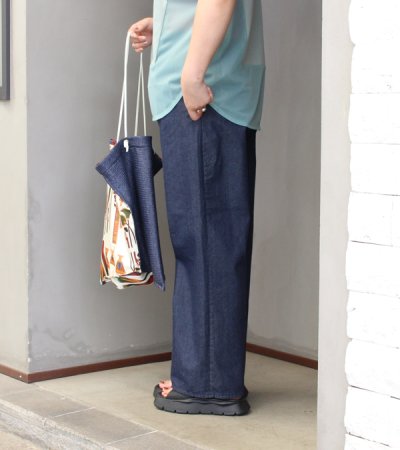 画像13:  タックワイドデニムパンツ