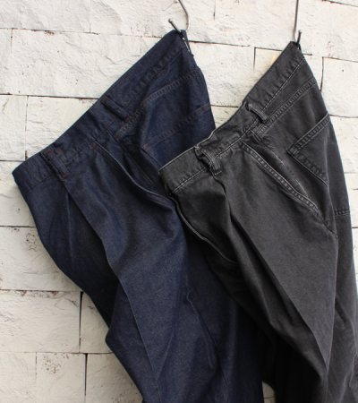 画像23:  タックワイドデニムパンツ