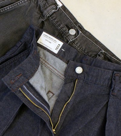 画像19:  タックワイドデニムパンツ