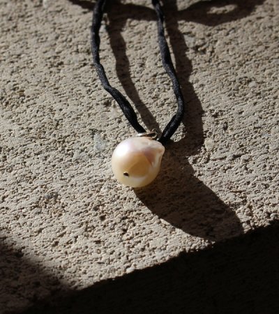 画像3: シルクコード×パールネックレス　Silkcord x Pearl Necklace