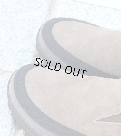 画像12: ビブラムソールレザーサボ Vibramsole Leather Sabot