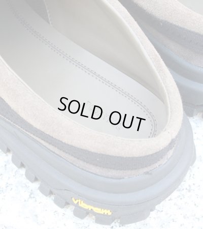 画像16: ビブラムソールレザーサボ Vibramsole Leather Sabot