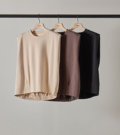 画像1: スリーブレススウェットプルオーバー　SLEEVELESS SWEAT PO