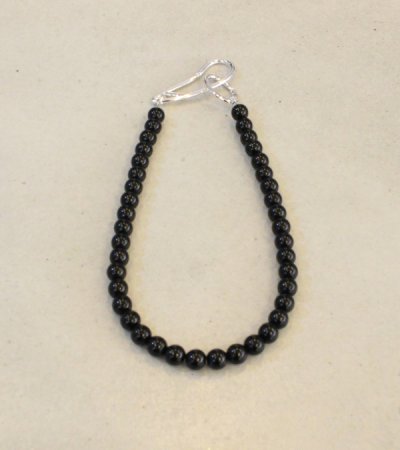 画像1: ミニブラックボールネックレス　Mini Blackball Necklace