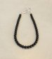 画像1: ミニブラックボールネックレス　Mini Blackball Necklace (1)
