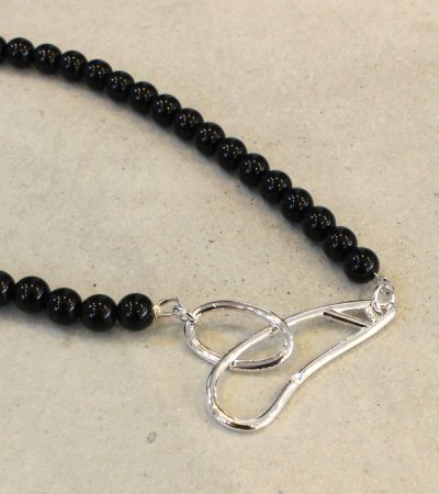 画像4: ミニブラックボールネックレス　Mini Blackball Necklace