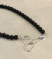 画像4: ミニブラックボールネックレス　Mini Blackball Necklace