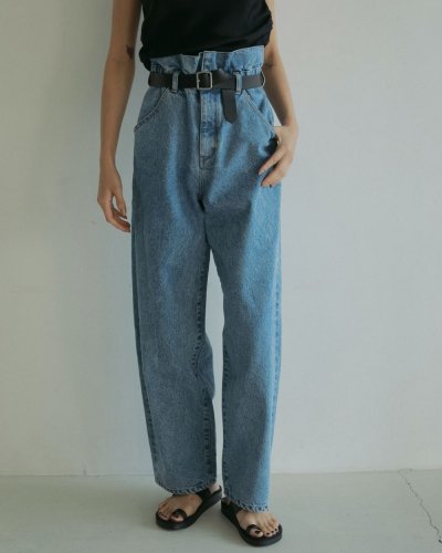 画像6: ウエストタックデニム　Waist Tuck Denim