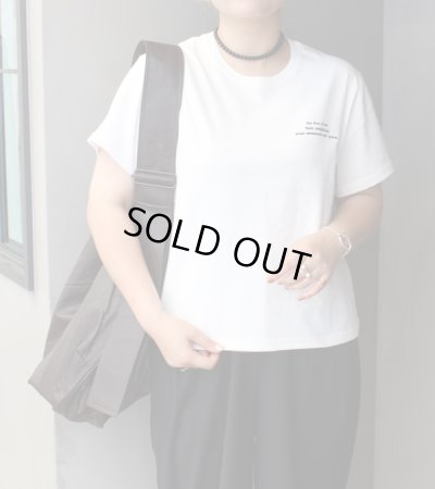 画像2: エンブロイダリーロゴティーシャツ　Embroidery Logo T-shirts