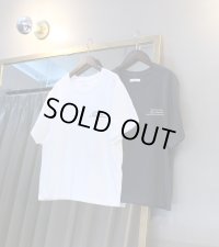 エンブロイダリーロゴティーシャツ　Embroidery Logo T-shirts