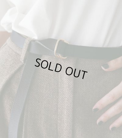 画像7: ダブルバックルベルト　Double Backle Belt