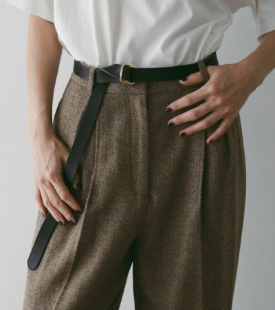 画像6: ダブルバックルベルト　Double Backle Belt