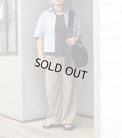 画像10: ダスティーダイデニムハーフスリーブシャツ