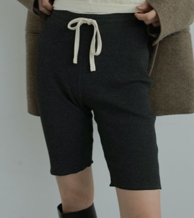 画像12: リブバイカーパンツ　Rib Biker Pants