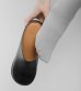 画像7: エコレザーヒールスリッポン Ecoleather Heel Slip-ons