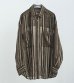 画像2: シアーストライプシャツ　Sheer Stripe Shirts (2)