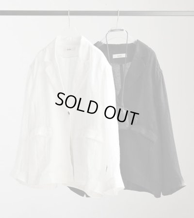 画像1: リネンシアージャケット Linen Sheer Jacket