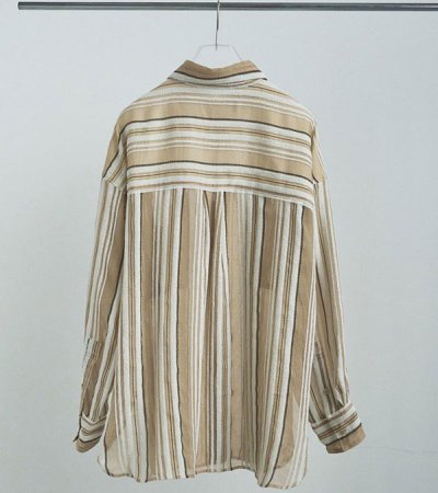 画像4: シアーストライプシャツ　Sheer Stripe Shirts