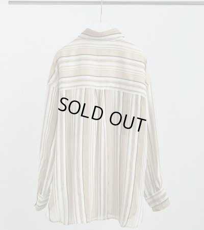 画像4: シアーストライプシャツ Sheer Stripe Shirts