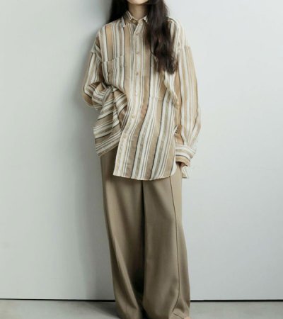 画像8: シアーストライプシャツ　Sheer Stripe Shirts
