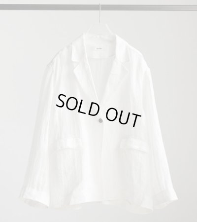 画像2: リネンシアージャケット Linen Sheer Jacket