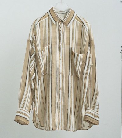 画像3: シアーストライプシャツ　Sheer Stripe Shirts