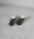 エコレザーヒールスリッポン Ecoleather Heel Slip-ons