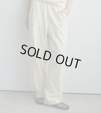 20%OFF！ジャカードラフパンツ　Jacquard Rough Pants《セール商品につき返品不可》