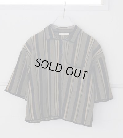 画像3: ストライプニットシャツ　Stripe Knit Shirts