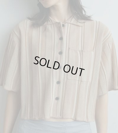 画像8: ストライプニットシャツ　Stripe Knit Shirts