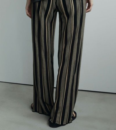 画像14: ストライプニットパンツ Stripe Knit Pants