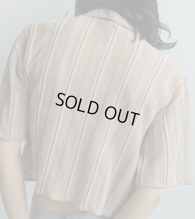 画像10: ストライプニットシャツ　Stripe Knit Shirts
