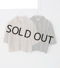 ストライプニットシャツ　Stripe Knit Shirts