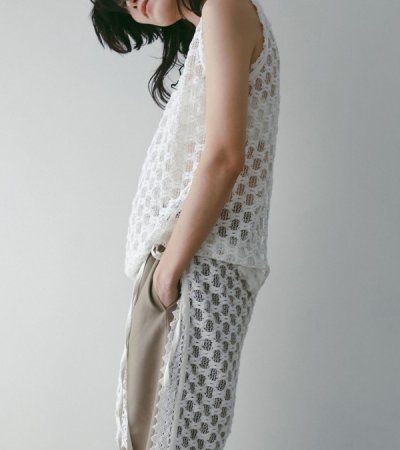 画像11: レーススリーブレストップス Lace Sleeveless Tops