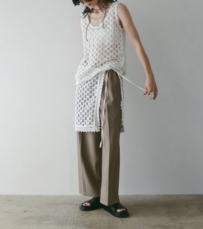 画像9: レーススリーブレストップス Lace Sleeveless Tops