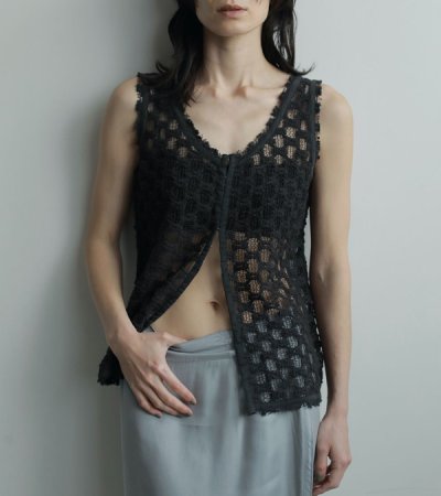 画像19: レーススリーブレストップス Lace Sleeveless Tops