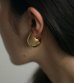 画像2: ボリュームボールイヤリング　Volume Ball Earring (2)